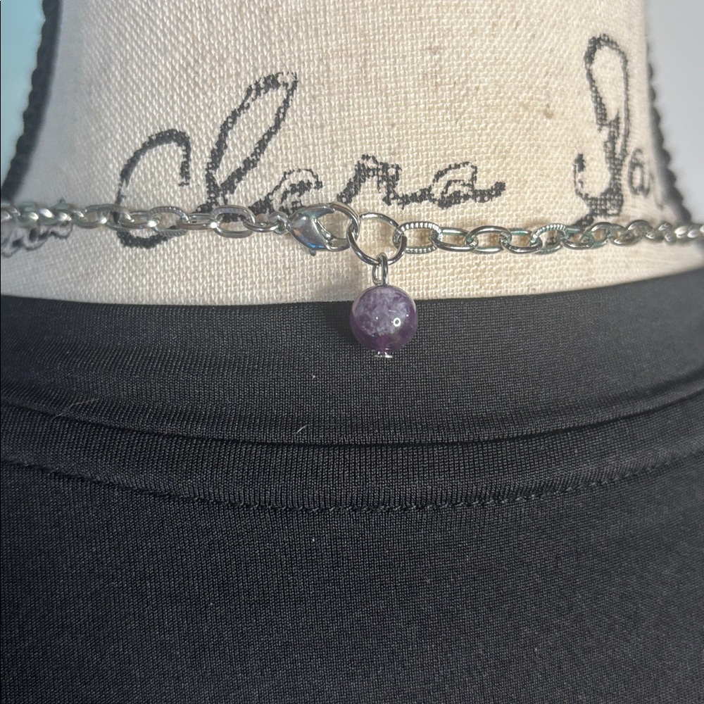 Dream Amethyst Statement Necklace - image 4
